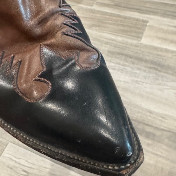 Vintage Rocket Buster Boots Cool Arrows Design - Picture 6 of 10